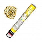 Длина: 30 см<br>
Наполнение: прямоугольники золото и серебро<br> <br>
Пневмохлопушка 30 см. КОНФЕТТИ: наполнение - прямоугольники - 100% двухсторонняя фольга, 10х20 мм, .. Пневмохлопушка 30 см, прямоугольники золото и серебро - Купить конфетти в Смоленске | серпантин - хлопушки